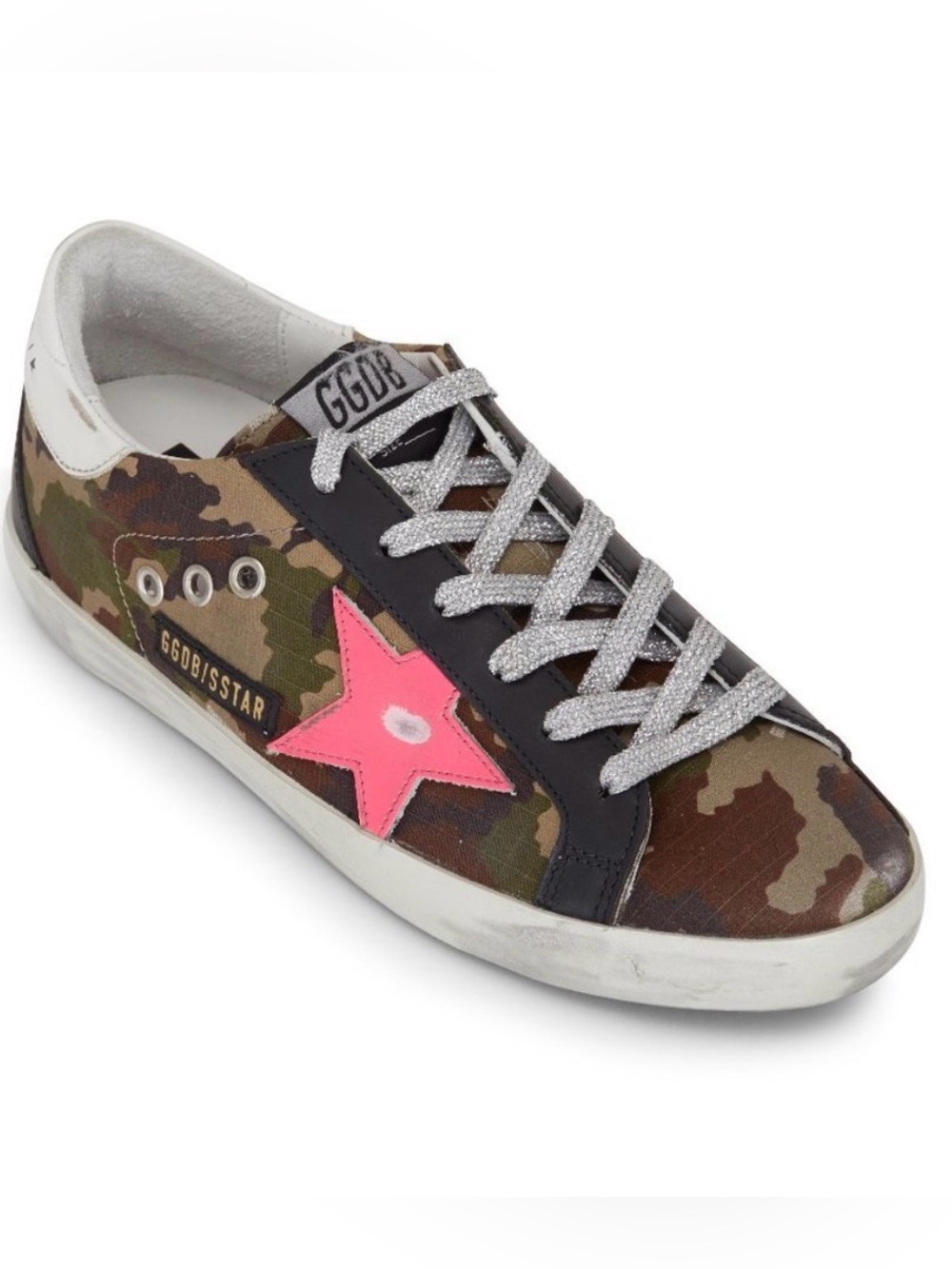 Golden Goose Superstar Camo Sneakers